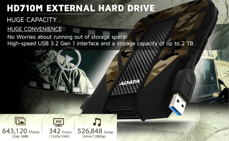 ADATA HD710M Pro External Hard Drive Price in UAE