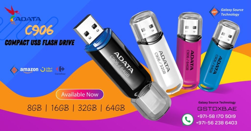 ADATA-C906-USB-8GB-16GB-32GB-64GB-Flash-Drive-Prices-in-Dubai-UAE-Galaxy-Source-Technology