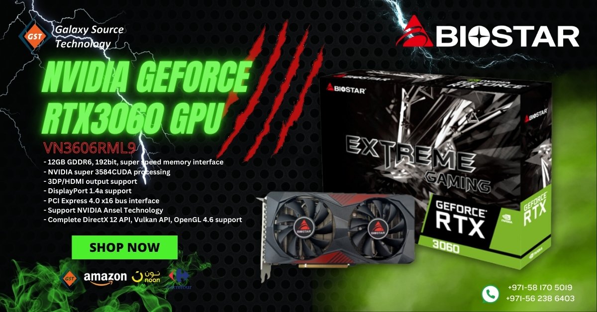 GeForce RTX 3060 Graphic Card Price in Dubai