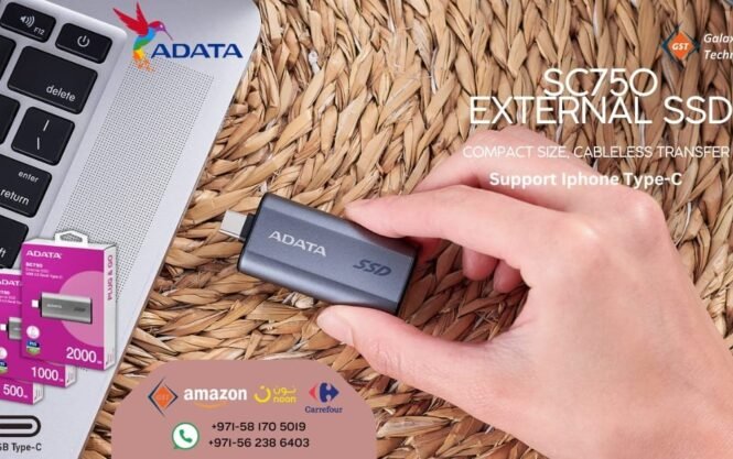 SC750 External SSD-USB-Type-C-500GB,1000GB-2000GB-Price-Dubai-UAE-Galaxy-Source-Technology