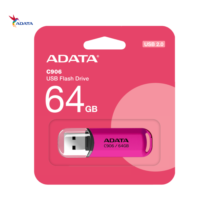 ADATA-C906-USB-Pink-64GB