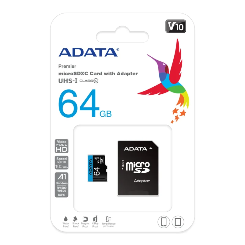ADATA Premier micro SDXC/SDHC UHS-I Class10 Memory Card