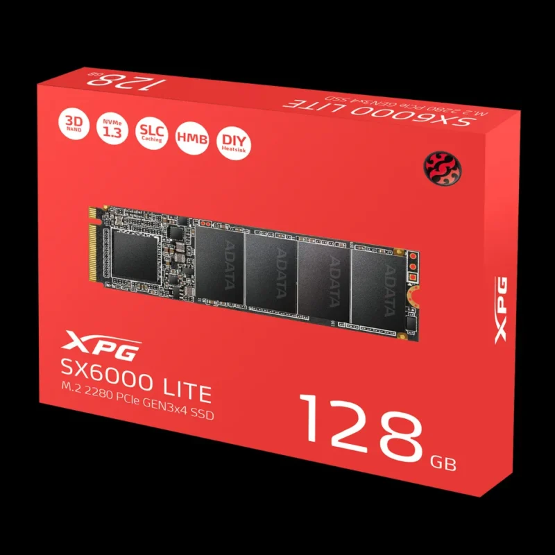 XPG SX6000 Lite SSD PCIe Gen3x4 M.2 2280 Solid State Drive - Image 5