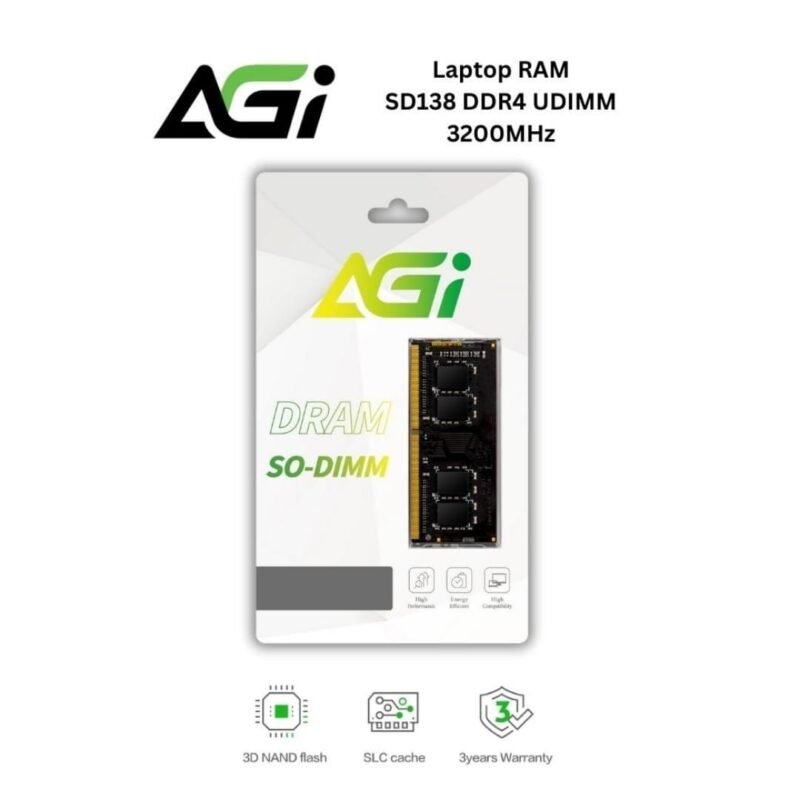 AGI SD138 DDR4 Memory RAM SODIMM 3200MHz - Image 2