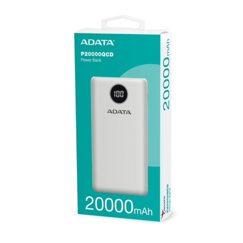 ADATA P20000QCD Power Bank 20,000 mAh | Fast Charging Qualcomm QC 3.0 - Image 6