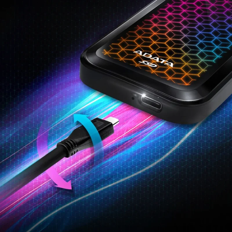 ADATA SE770G RGB External Solid State Drive - Image 6