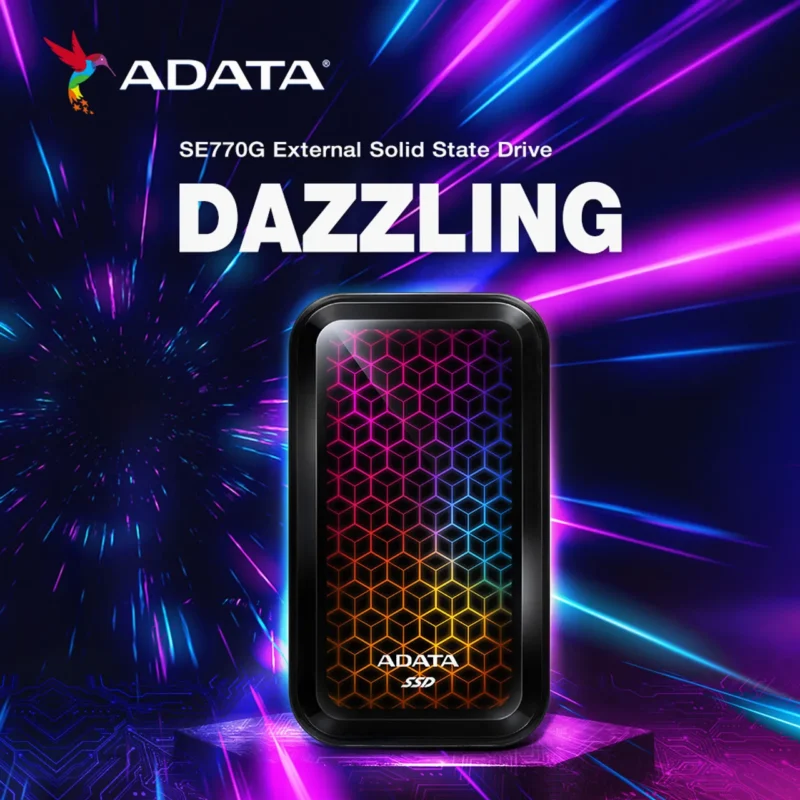 ADATA SE770G RGB External Solid State Drive - Image 8