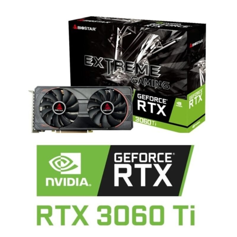 NVIDIA GeForce RTX3060Ti GPU - 8GB GDDR6, 256bit, Graphic Card