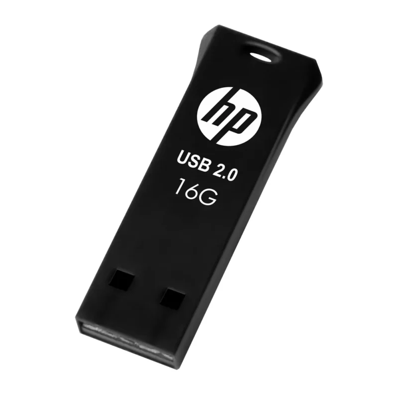 HP v207w Black USB 2.0 Flash Drive