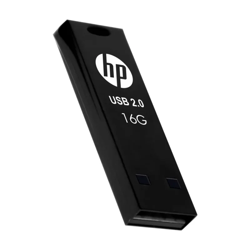 HP v207w Black USB 2.0 Flash Drive - Image 3