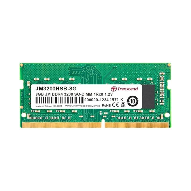 Transcend DDR4-3200 Unbuffered SO-DIMM Laptop Memory RAM