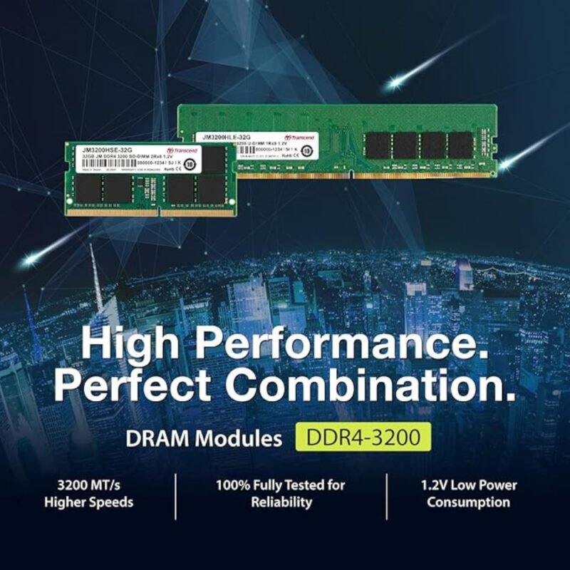 Transcend DDR4-3200 Unbuffered SO-DIMM Laptop Memory RAM - Image 10