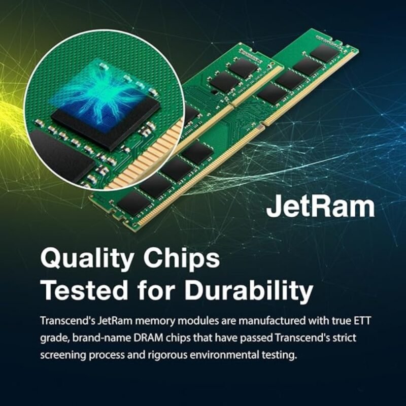 Transcend DDR4-3200 Unbuffered SO-DIMM Laptop Memory RAM - Image 9