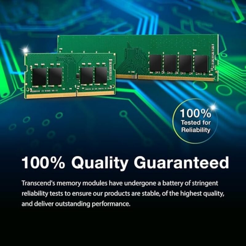 Transcend DDR4-3200 Unbuffered SO-DIMM Laptop Memory RAM - Image 8