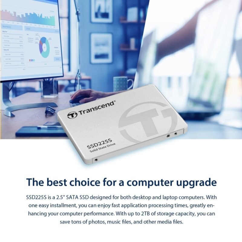 Transcend SATA SSD225S Internal Solid-State Drive - Image 3