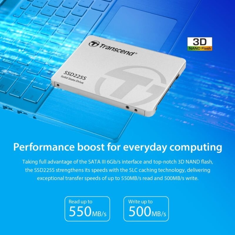 Transcend SATA SSD225S Internal Solid-State Drive - Image 2