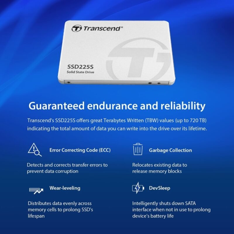 Transcend SATA SSD225S Internal Solid-State Drive - Image 7