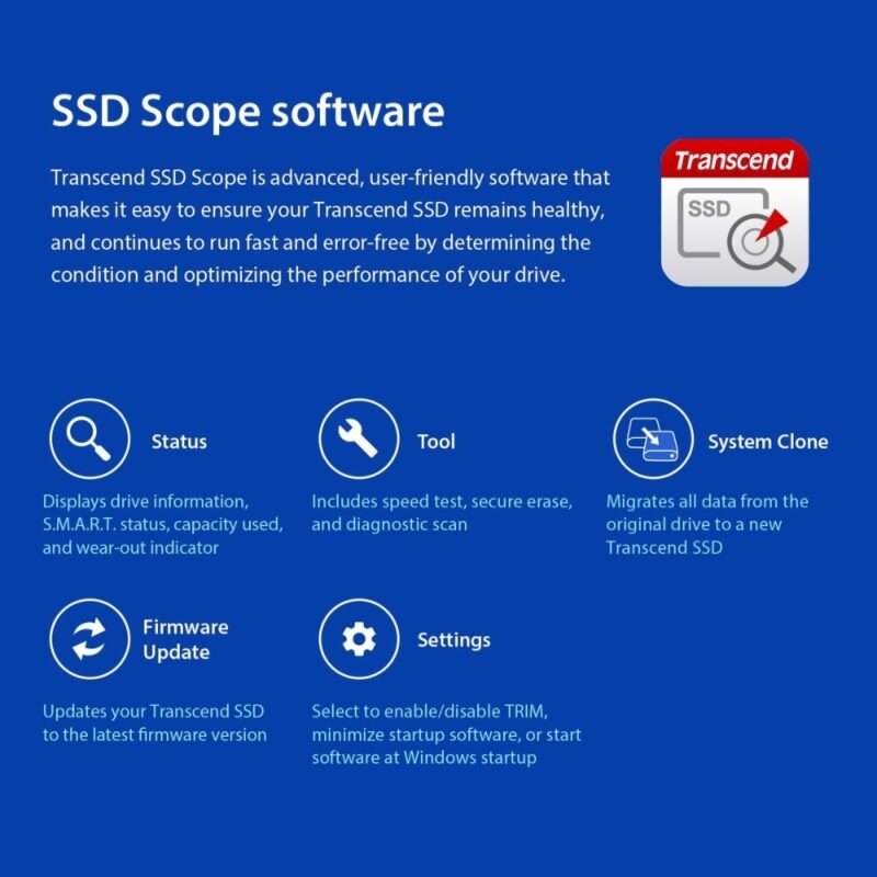 Transcend SATA SSD225S Internal Solid-State Drive - Image 8