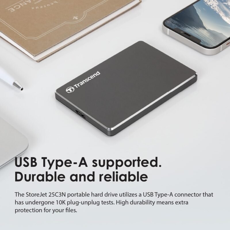 Extra Slim StoreJet 25C3N 1TB External Portable Hard Drive - Image 5