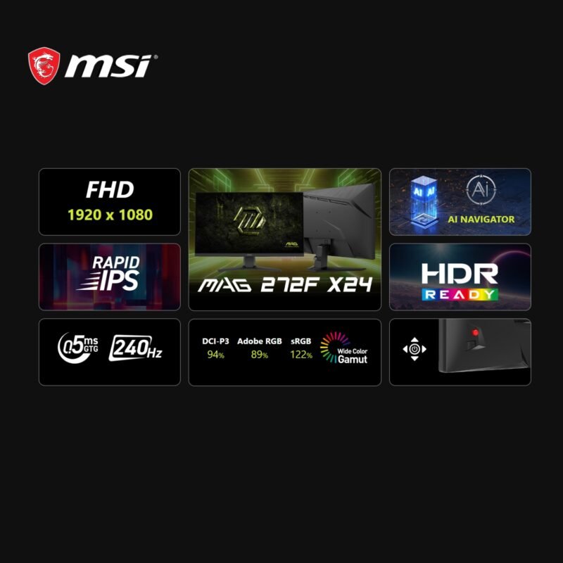 MSI-MAG- 272F-X24-27-Inch -Gaming -Monitor-E