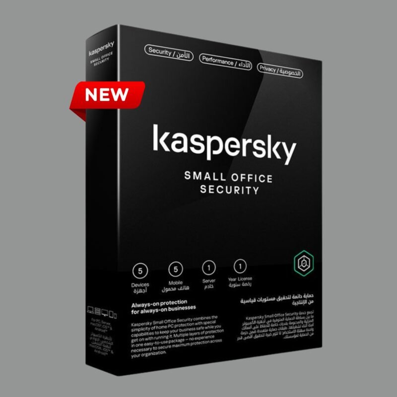 Kaspersky-Small-Office-Security-5+5 Devices+1Server-1Year-1