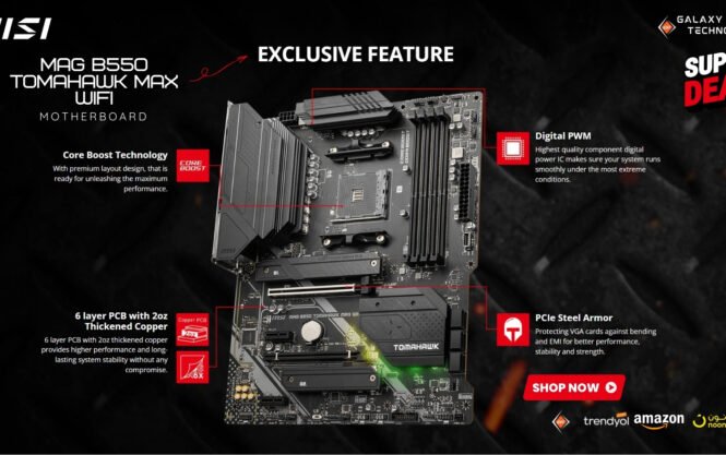 MAG-B550-TOMAHAWK-MAX-WIFI-Motherboard-Price