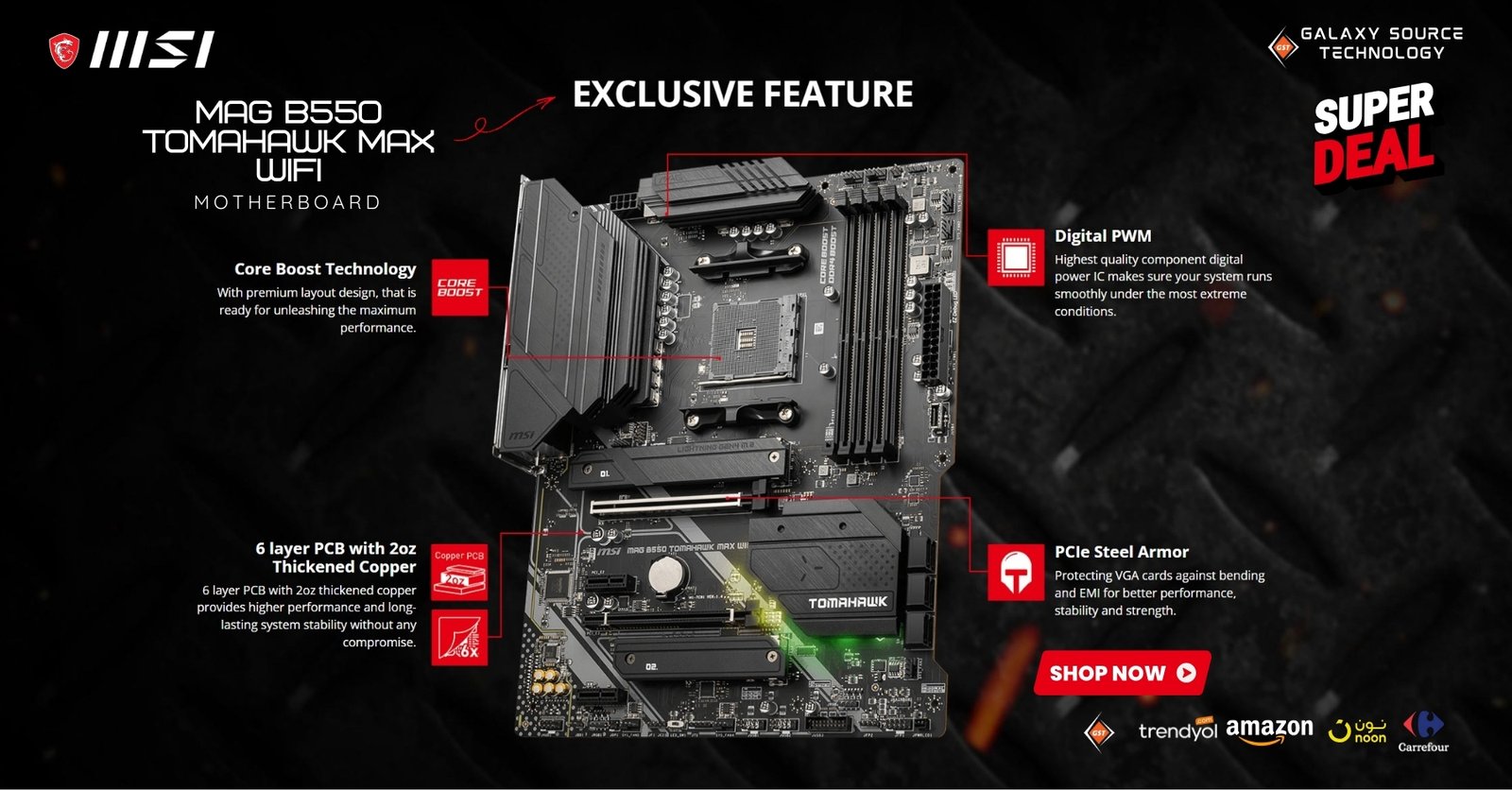 MAG-B550-TOMAHAWK-MAX-WIFI-Motherboard-Price