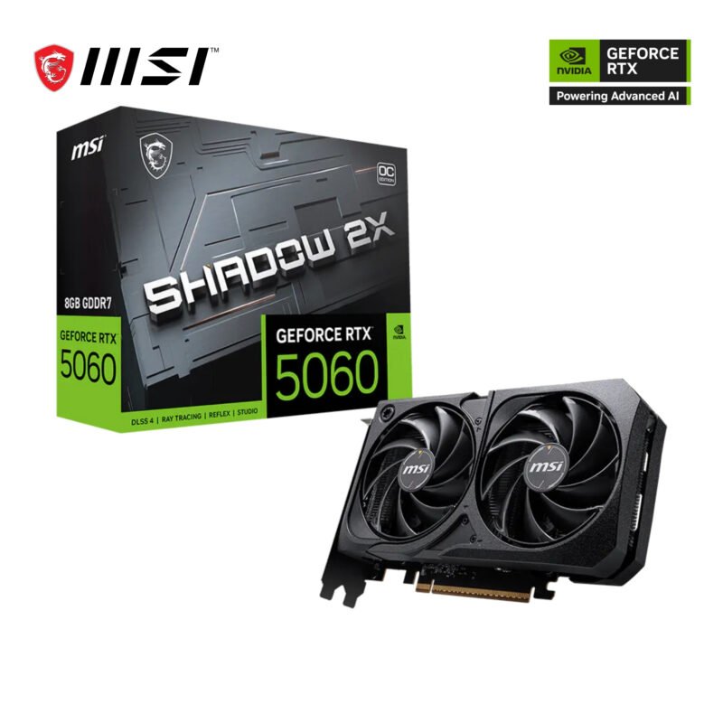 MSI-GeForce RTX™ 5060 8G SHADOW 2X OC