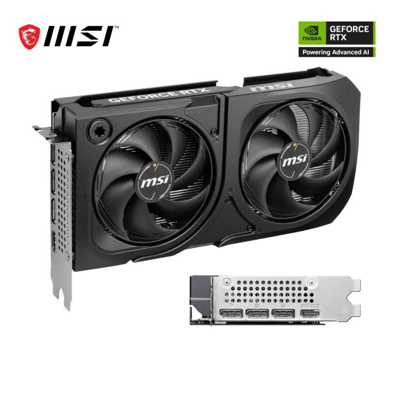 MSI GeForce RTX™ 5060 Ti 16G SHADOW 2X OC PLUS Graphics Card - Image 2