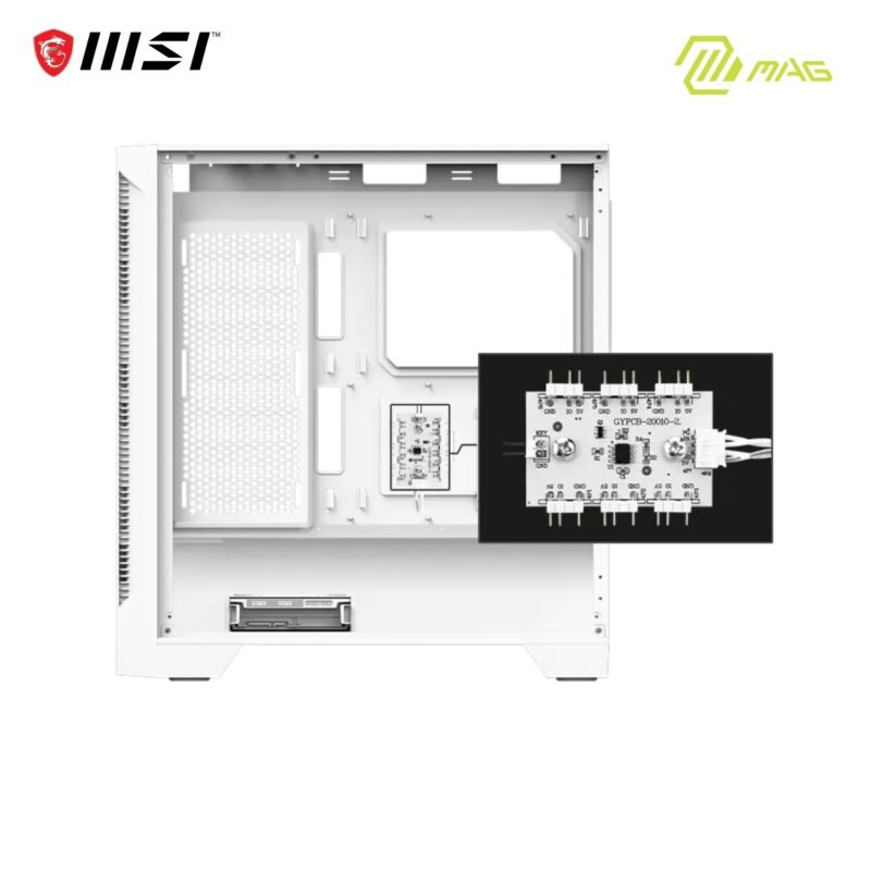 MSI MAG Forge 320R Airflow | ATX Mid Tower Computer Case - Image 4
