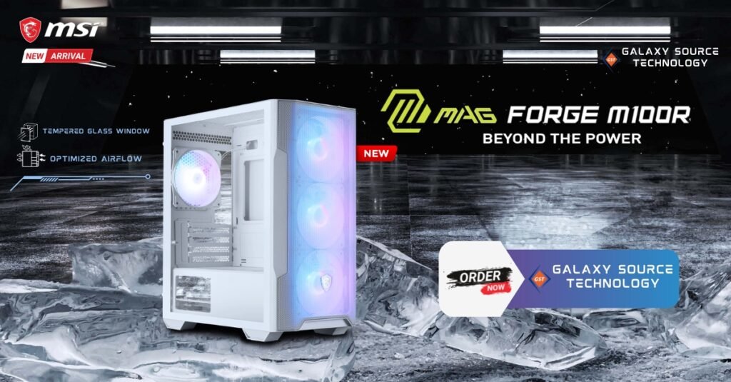 MSI-MAG FORGE M100R White (1)