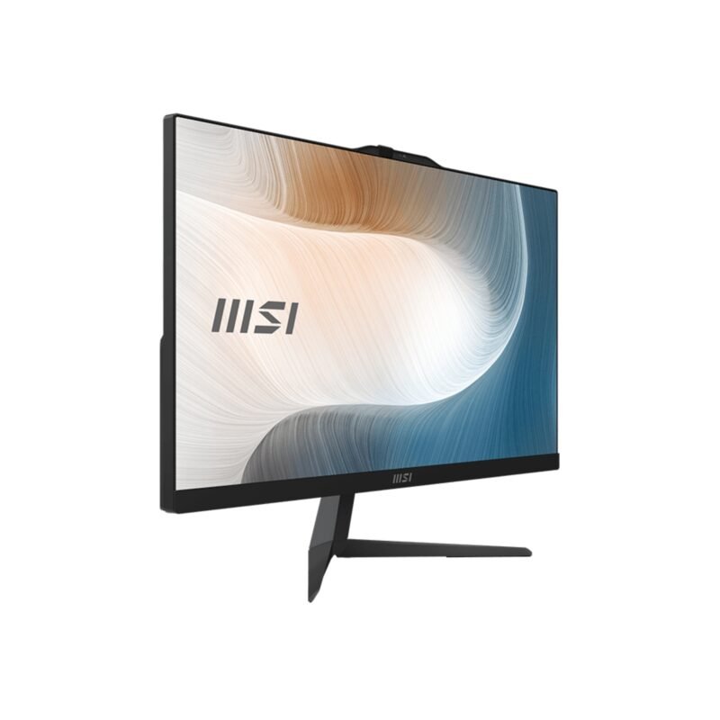 MSI Modern AM242 1M AIO Desktop: 23.8" FHD IPS Display, Intel Core 7-150U, 8GB DDR5 Memory, 512GB M.2 NVMe SSD, WiFi 6E, BT 5.3, DOS (Without Windows) White 2243XAE - Image 9